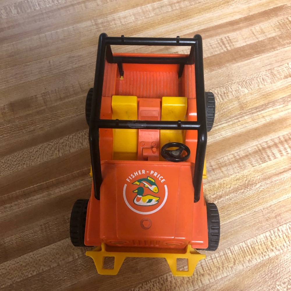 Fisher-Price Orange and Yellow Adventure Jeep